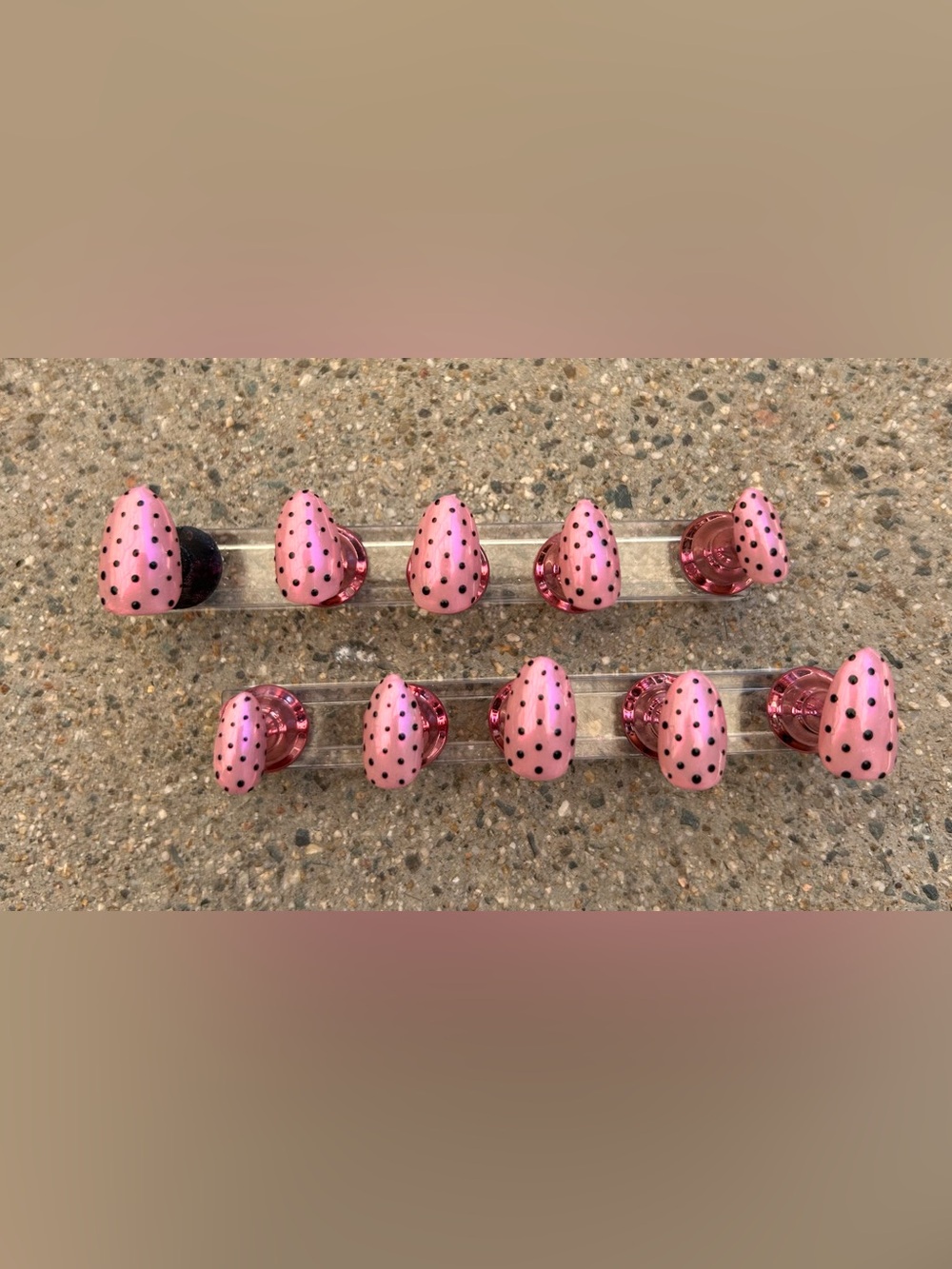 Hello Pink Polka set